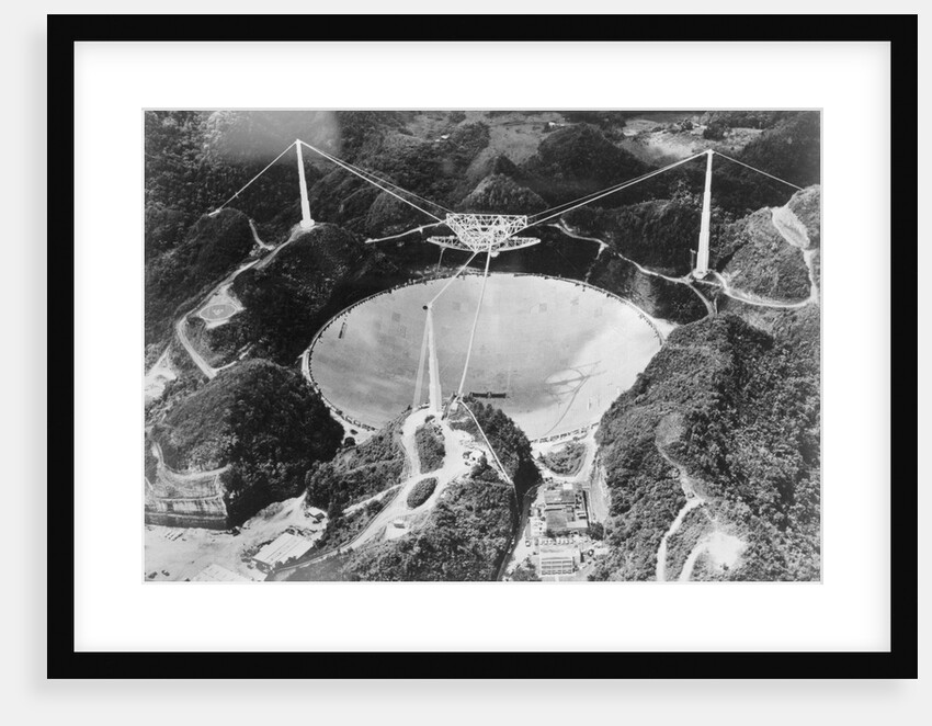 View of Arecibo Observatory Telescope by Anonymous