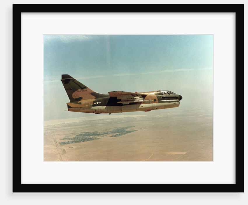 United States Air Force A-7D Corsair Jet Aircraft by Anonymous