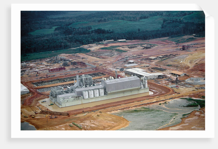Aerial View of Pulp Mill by Anonymous