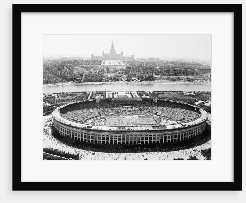 Aerial View of Moscow by Anonymous