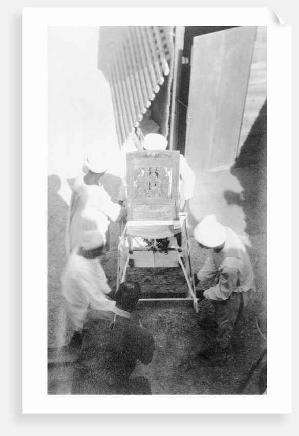 King Tut Tomb Excavators on Site by Anonymous