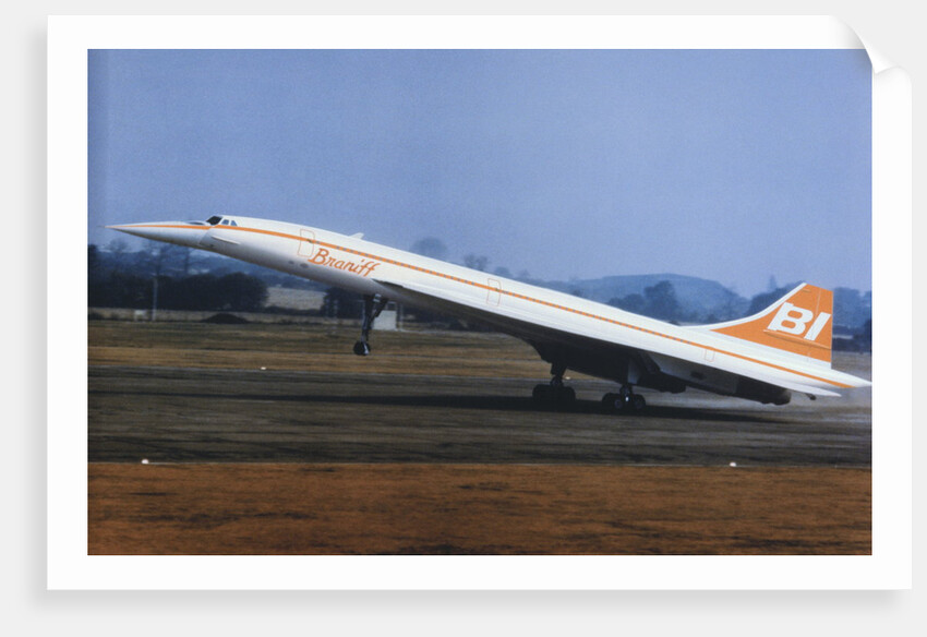 Concorde Taking Off by Anonymous
