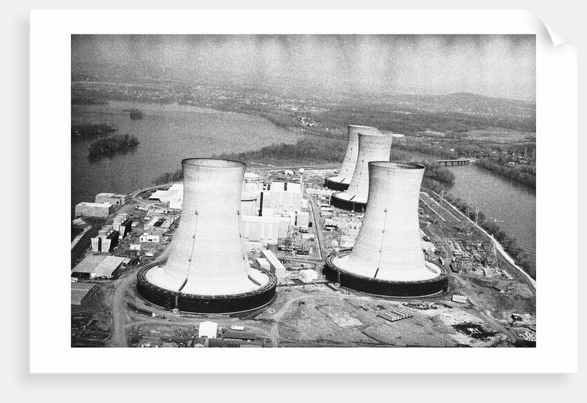 The Cooling Towers at Three Mile Island by Anonymous