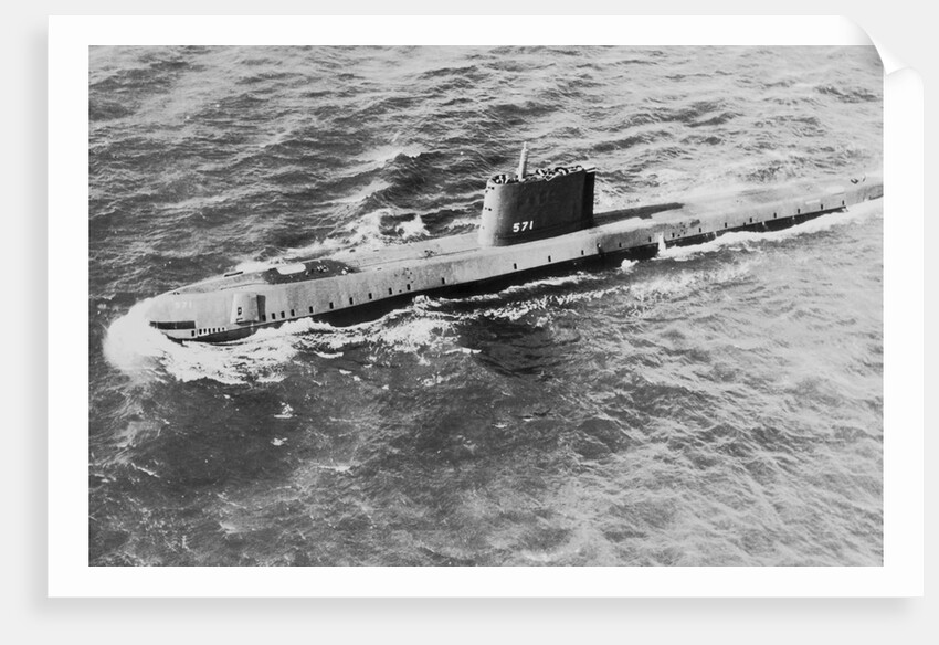 Sea Trials for USS Nautilus, First Nuke Sub by Anonymous