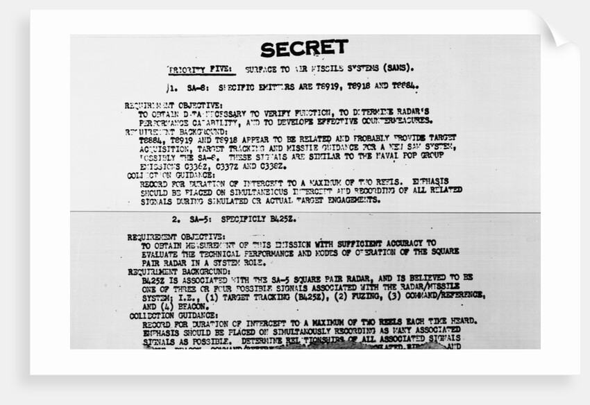Display of the Izvestia Newspaper Article on American Espionage by Anonymous