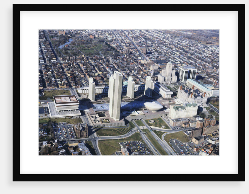 Aerial of Albany Government Complexes by Anonymous