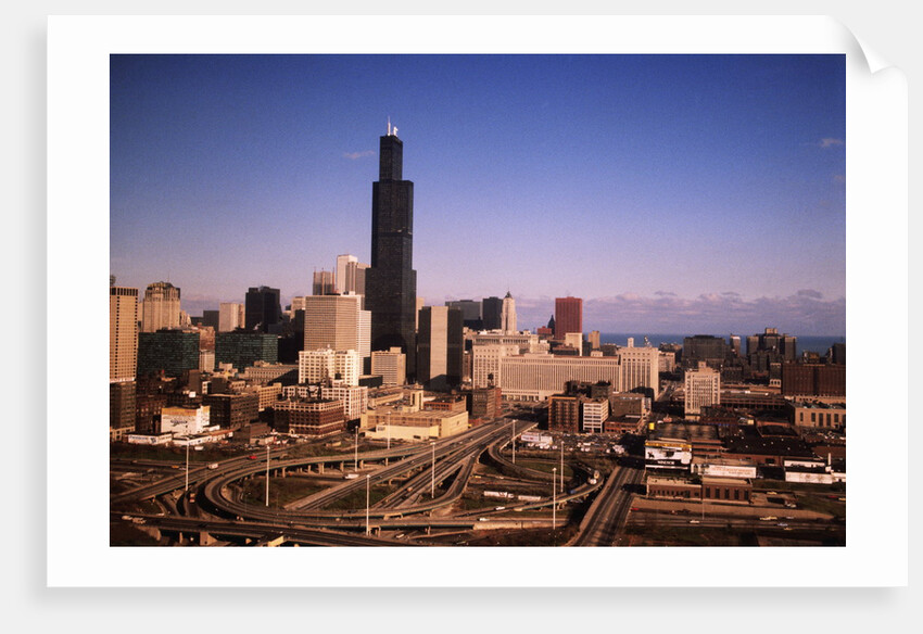 Skyline with Sears Tower by Anonymous