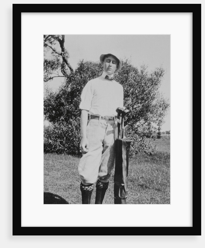 Franklin Delano Roosevelt Golfing by Anonymous