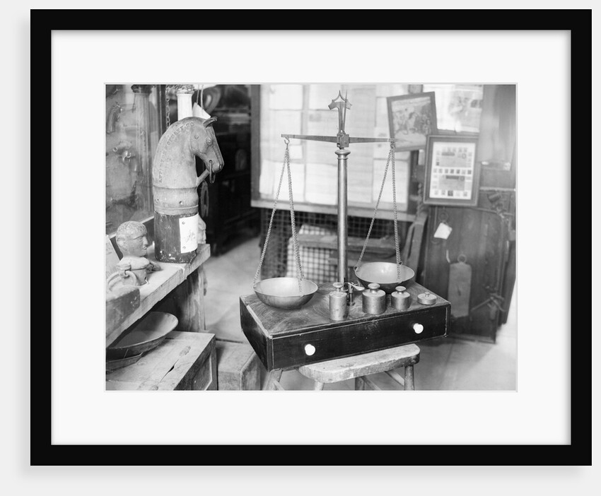 Set of Old Scales by Anonymous