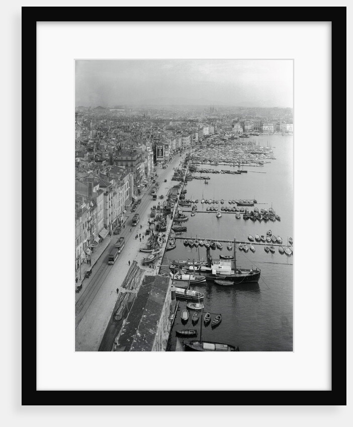Marseille from Transporter Bridge by Anonymous