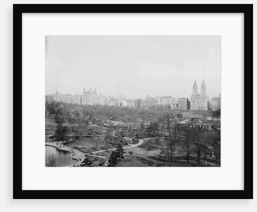 Central Park West Site from Fifth Avenue by Anonymous