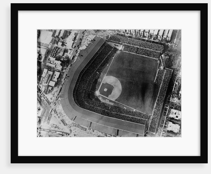 Aerial View of Wrigley Field by Anonymous