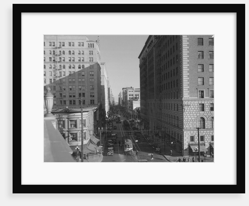 Street Scene in Los Angeles by Anonymous