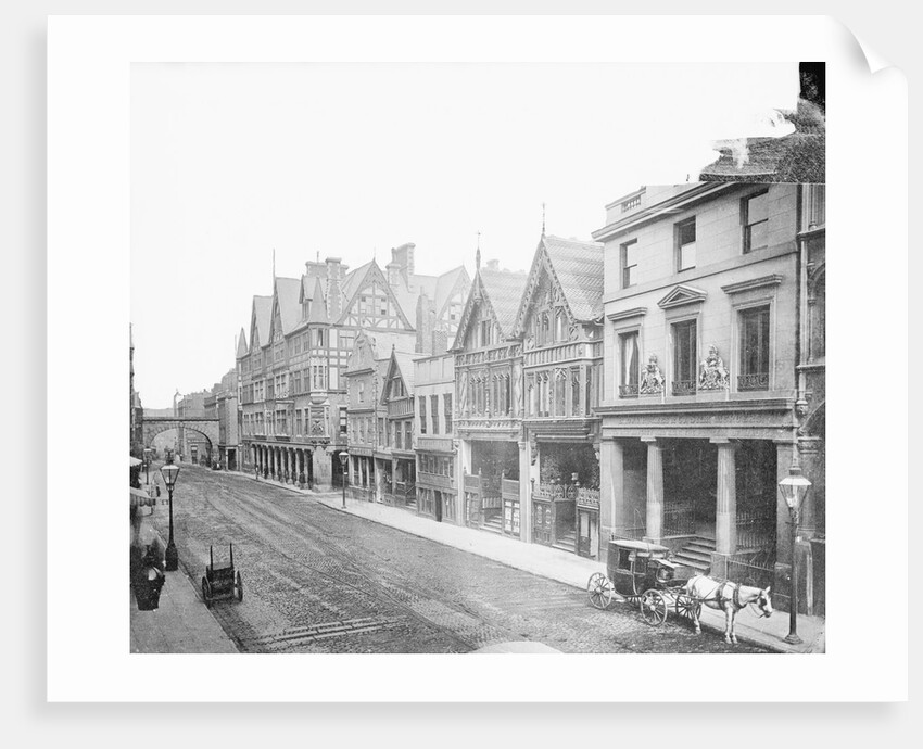 Houses on Eastgate Street by Anonymous