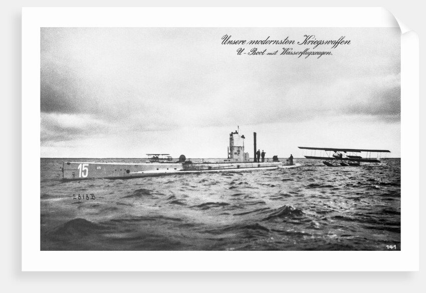 World War I U-Boat Returning to Wilhelmshaven by Anonymous