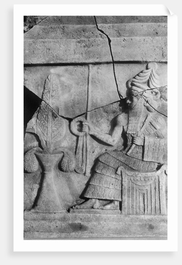Detail of the Stele of Ur-Nammu by Anonymous