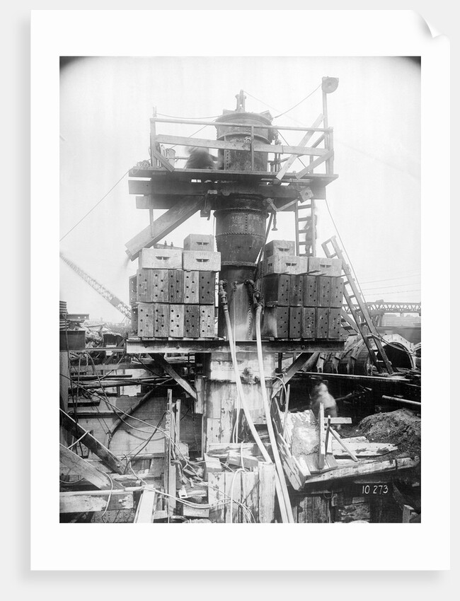 Construction of Holland Tunnel by Anonymous