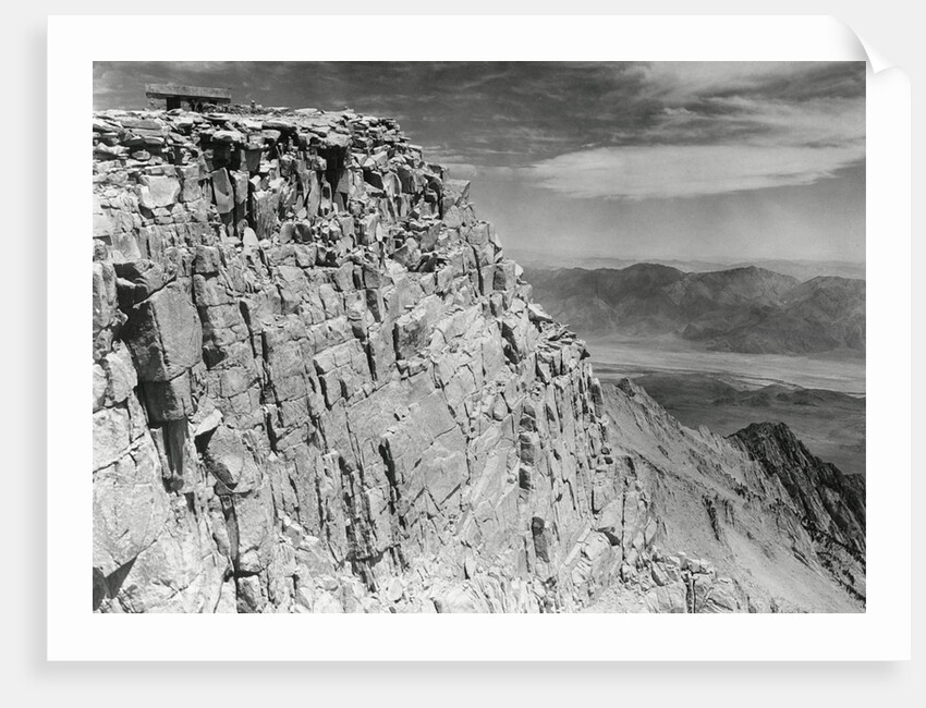 Peak of Mount Whitney by Anonymous