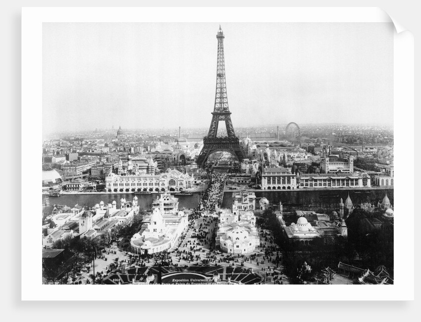 Aerial View of Paris by Anonymous