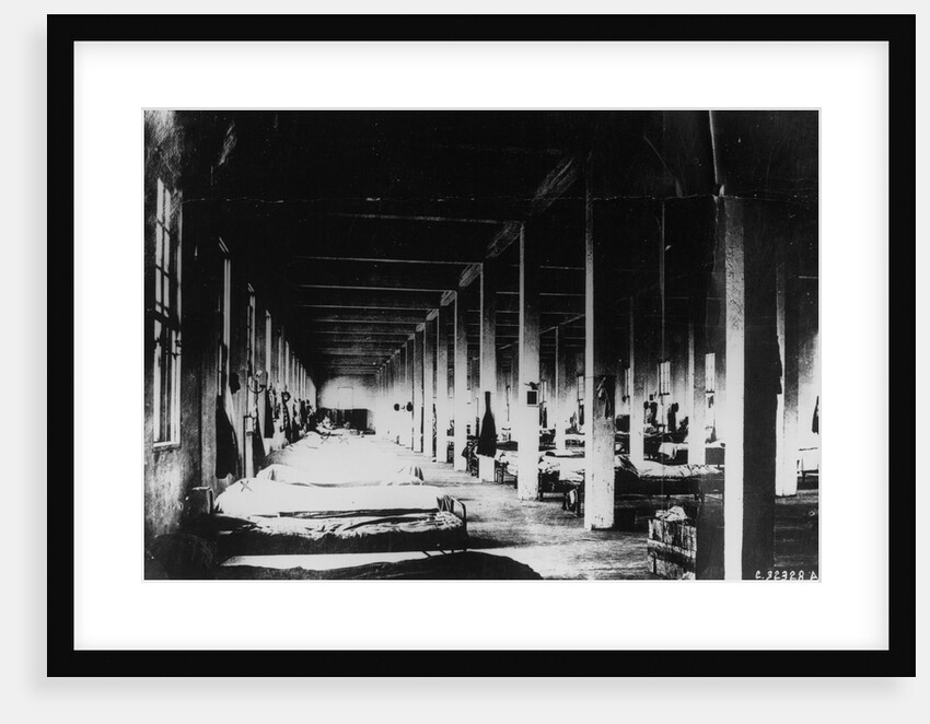 Prison Hospital Ward by Anonymous