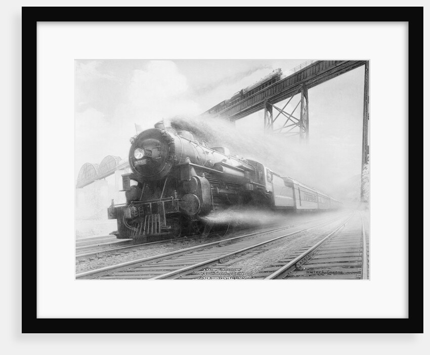 The Twentieth Century Limited of the New York Central Lines by Walter L. Greene