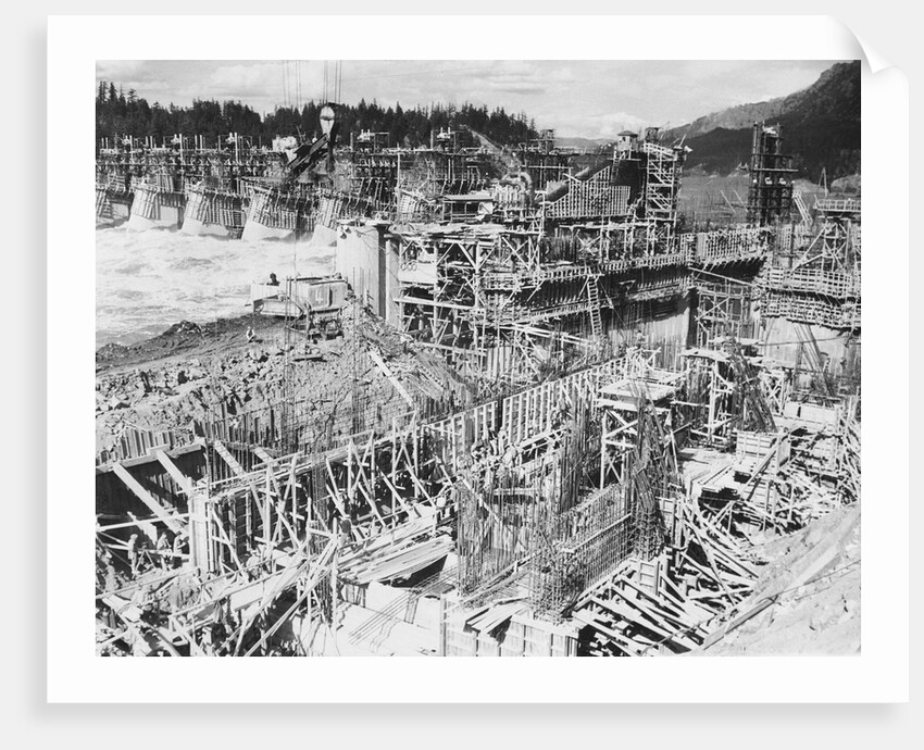 Building Site for Dam by Anonymous