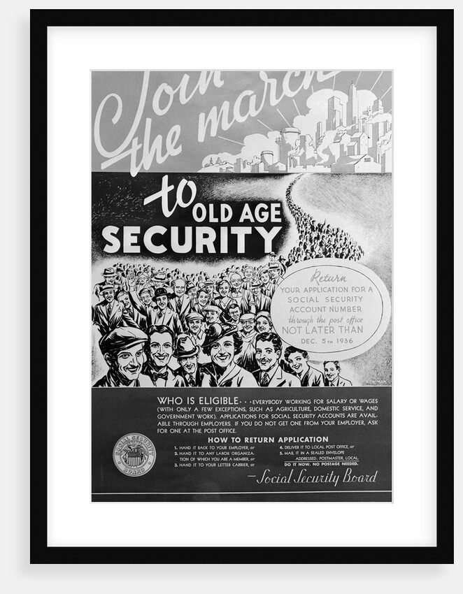 Social Security Information Poster by Anonymous