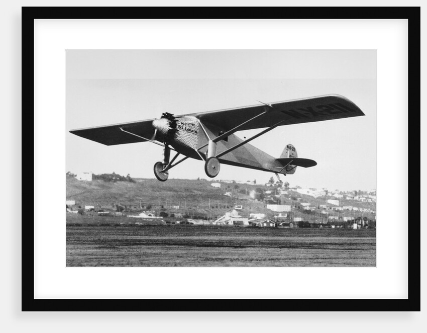 Spirit of St. Louis in Flight by Anonymous