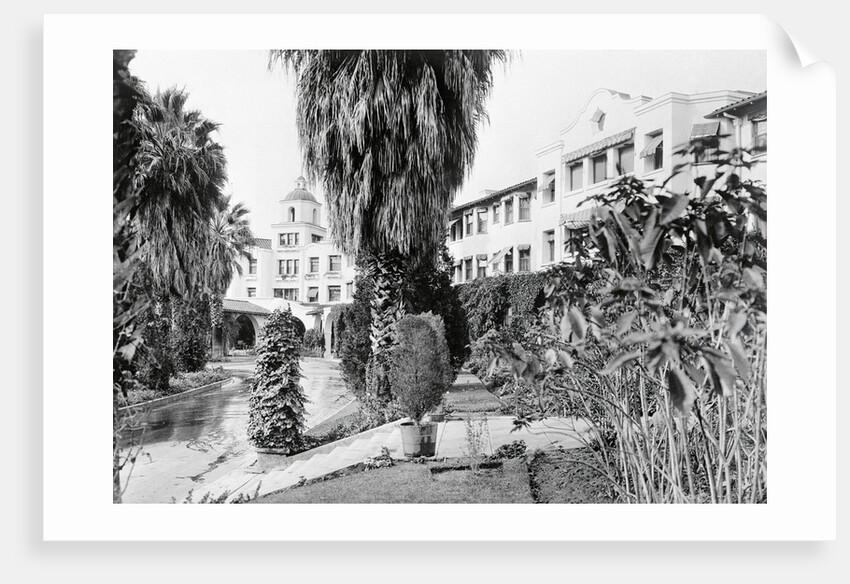 Exterior View of the Beverly Hills Hotel by Anonymous