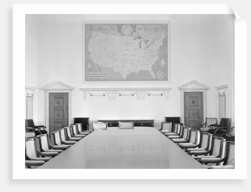 Federal Reserve Board Room by Anonymous
