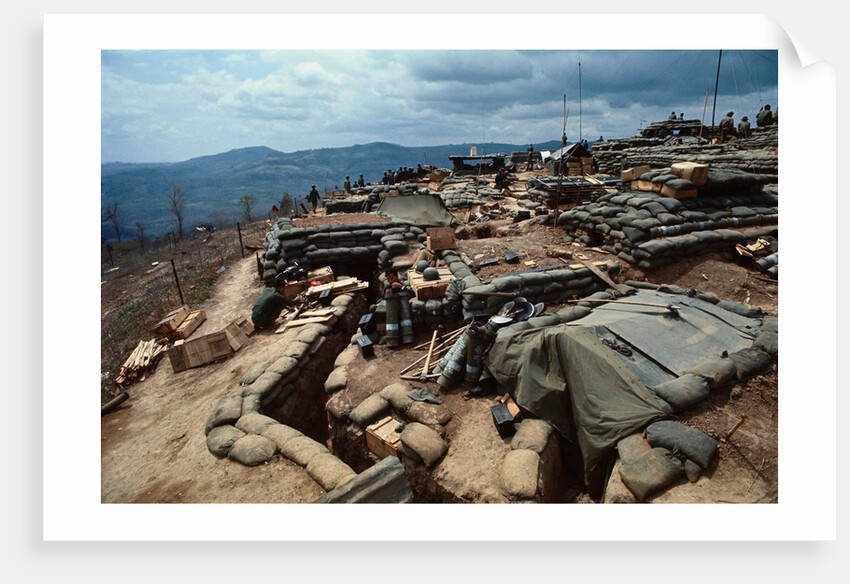 Fire Support Base Delta One in Laos by Anonymous