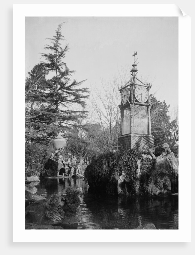 Old Roman Water Clock on Pincio Hill by Anonymous