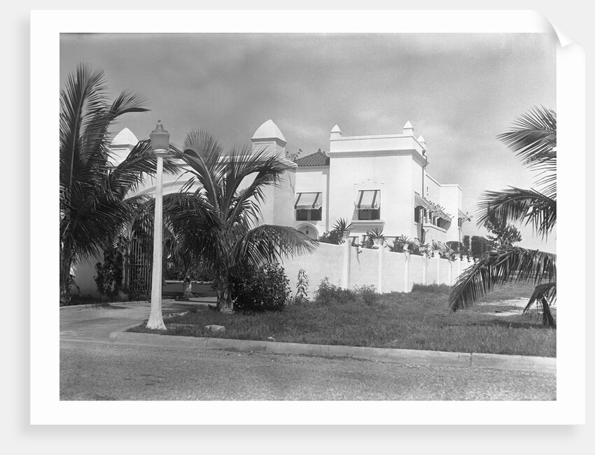 Exterior of Al Capone's Home by Anonymous