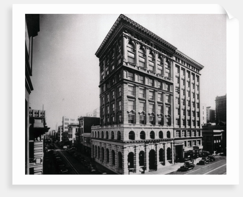 First Bank of America Building by Anonymous