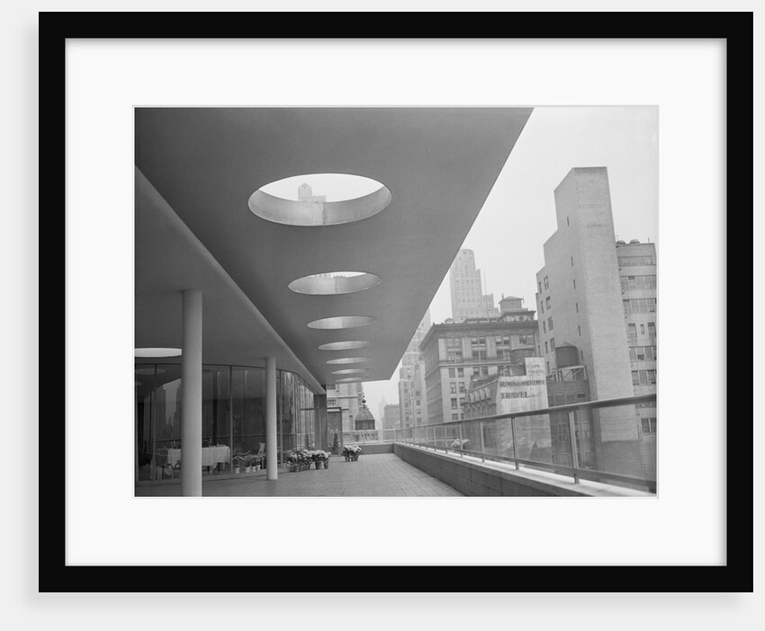 Museum of Modern Art Terrace by Anonymous