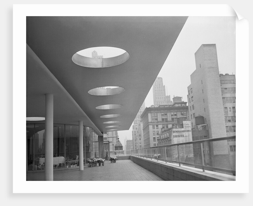 Museum of Modern Art Terrace by Anonymous