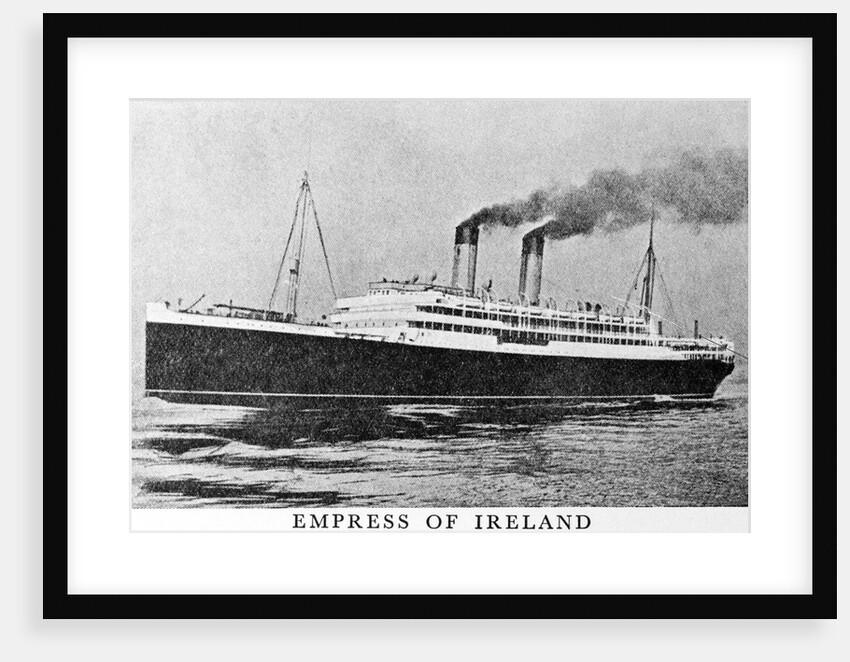 Photograph of the Empress of Ireland by Anonymous