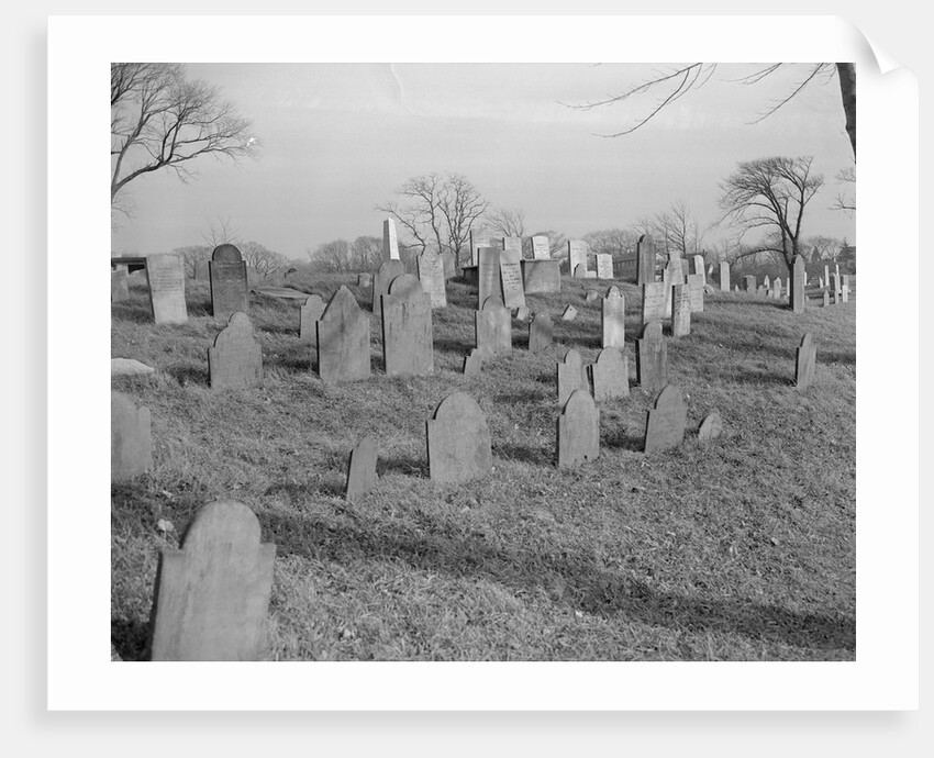 Ancient Cemetery in Sandwich by Anonymous
