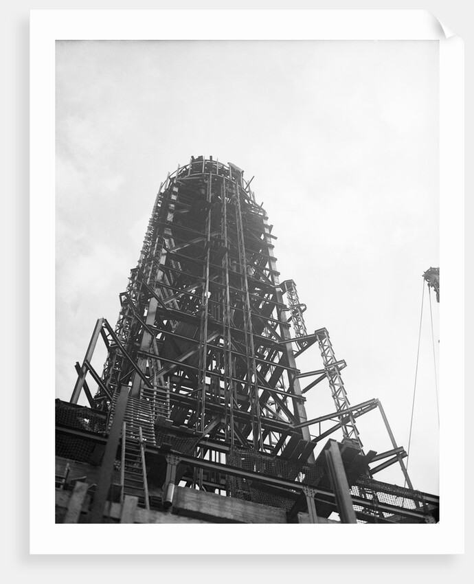 Skeleton of Empire State Building by Anonymous
