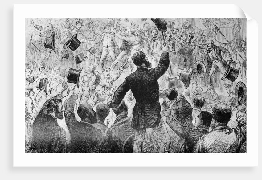 Early Democratic Convention Illustration by Anonymous