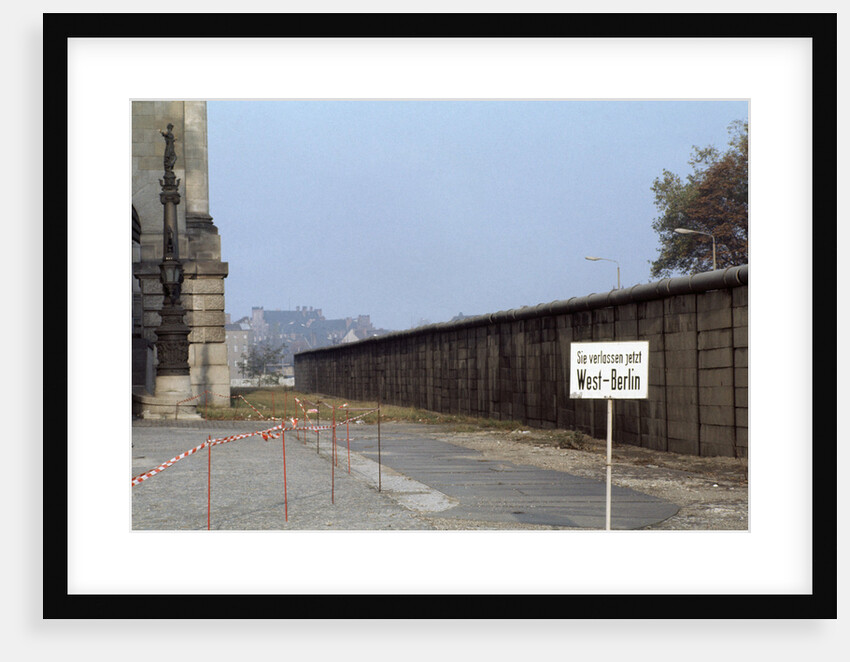 Berlin Wall by Anonymous