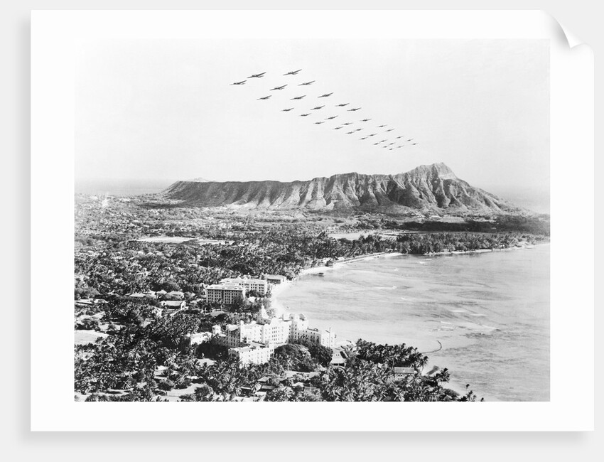 United States Military Aircraft Responding to Pearl Harbor Attack by Anonymous