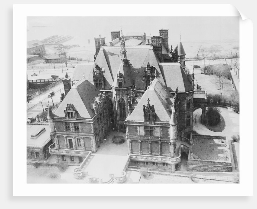 Aerial View of Charles M. Schwab Mansion by Anonymous