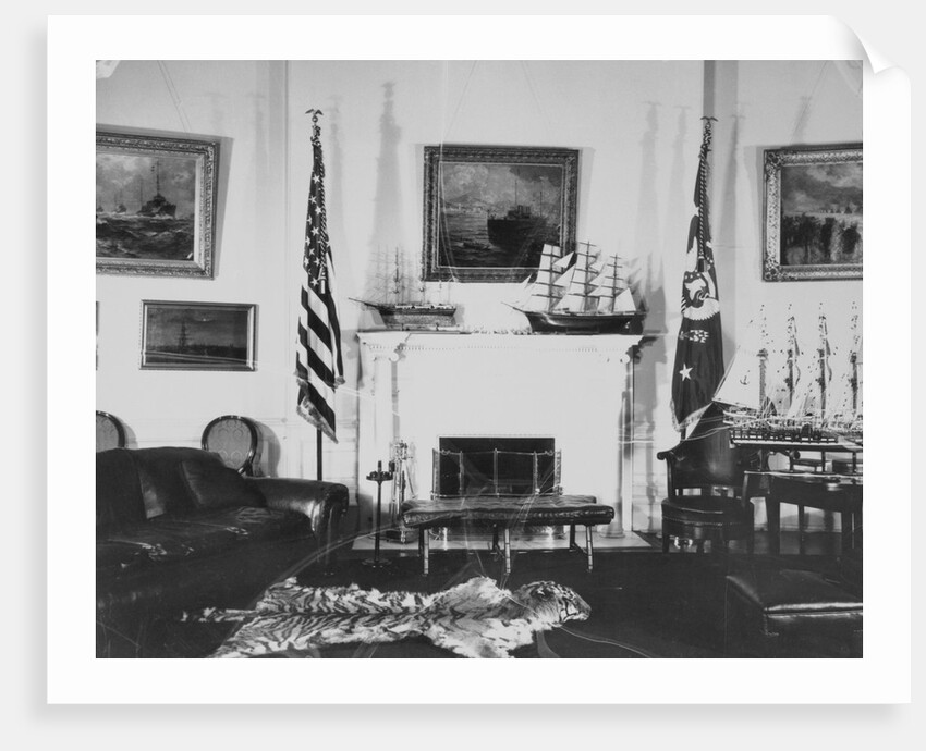 President's Study in Oval Room by Anonymous