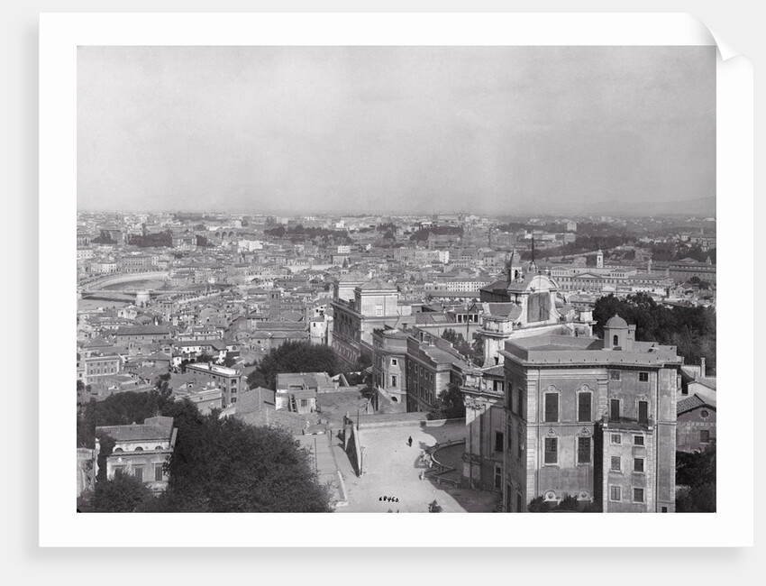 View of Buildings in Rome by Anonymous