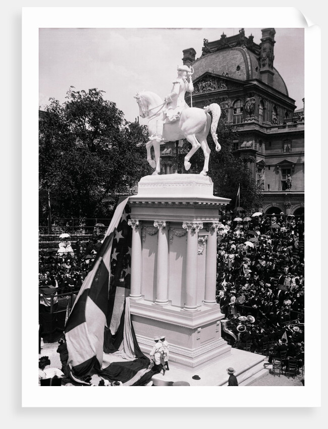 France-Unveiling of Statue of Lafayette by Anonymous