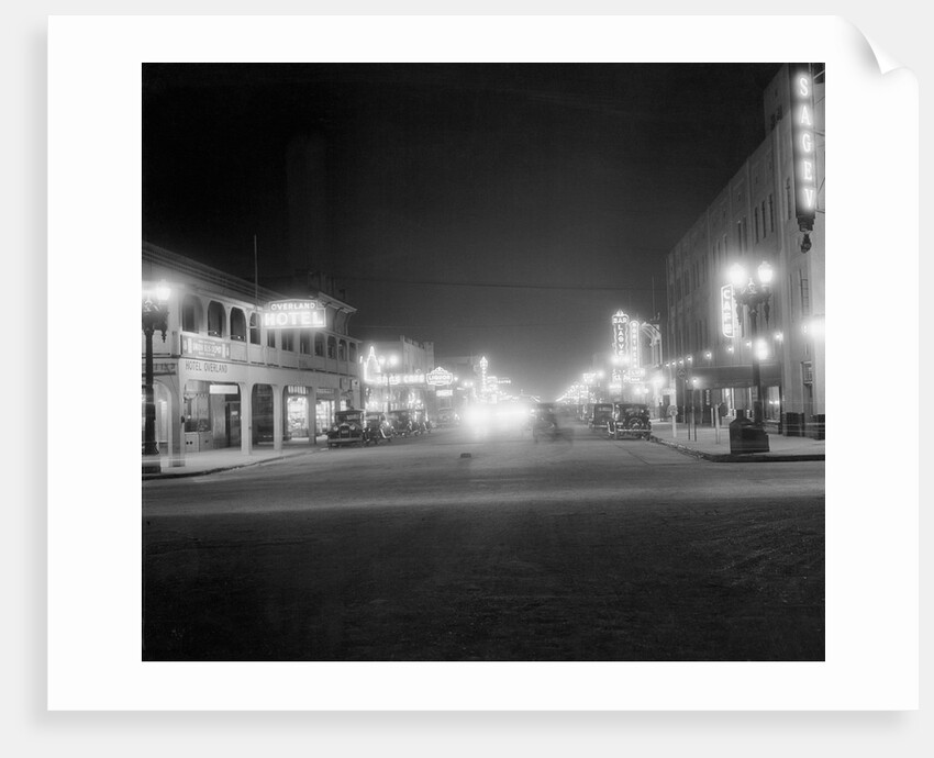 View of the Las Vegas Night Scene by Anonymous
