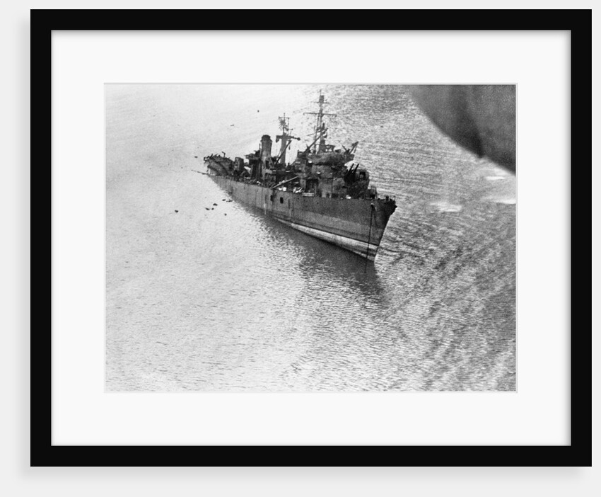 Sinking Japanese Ship by Anonymous