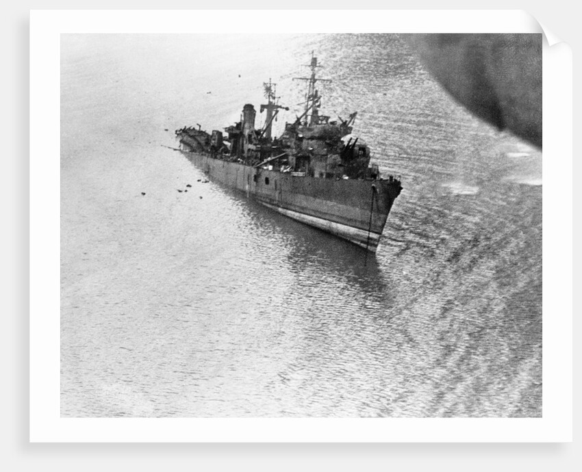 Sinking Japanese Ship by Anonymous