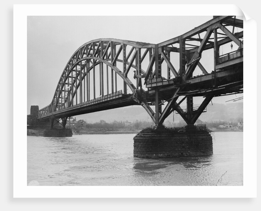 The Remagen Bridge by Anonymous